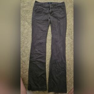 American Eagle Sz0 Kick Boot Grey pants